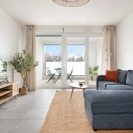T2 Havre Paix Avec Terrasse - Parking Prive - 5 Min Metro Patte D'oie - Clinique Pasteur *